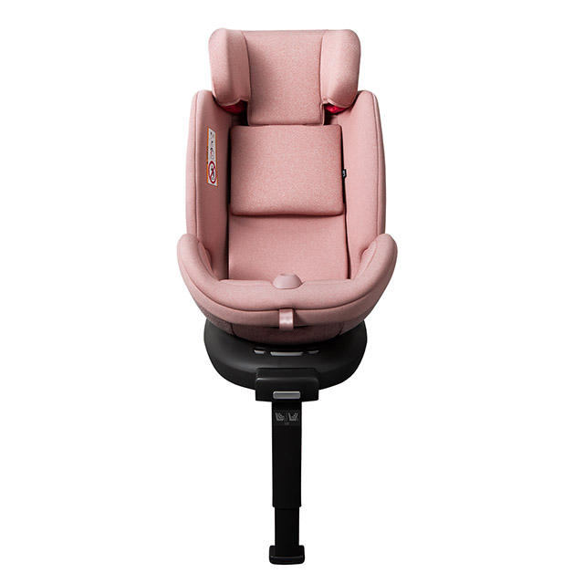 Asiento de coche infantil convertible rosa para viajes