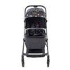 Cochecito infantil con asiento, rotación de 360 ​​grados, 4 ruedas con suspensión 
