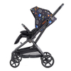 Cochecito infantil con asiento, rotación de 360 ​​grados, 4 ruedas con suspensión 